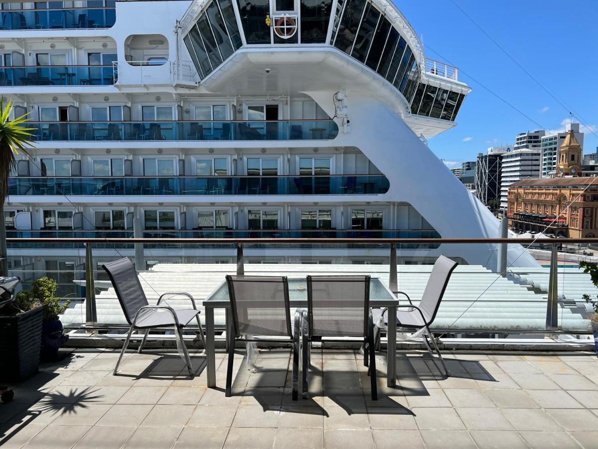 Waterfront Seaview Hotel Apartment - Same Building Block As Auckland Hilton Экстерьер фото