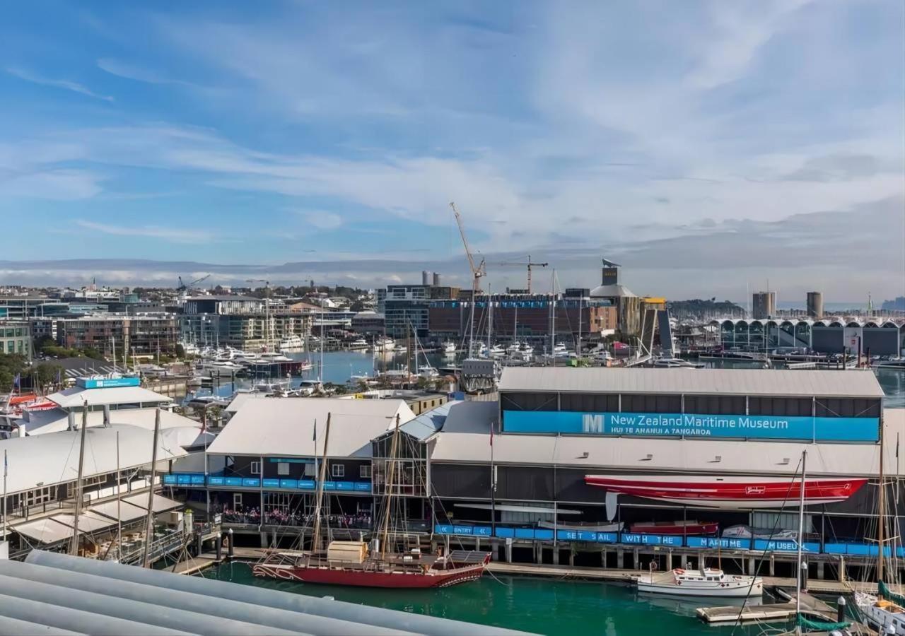 Waterfront Seaview Hotel Apartment - Same Building Block As Auckland Hilton Экстерьер фото
