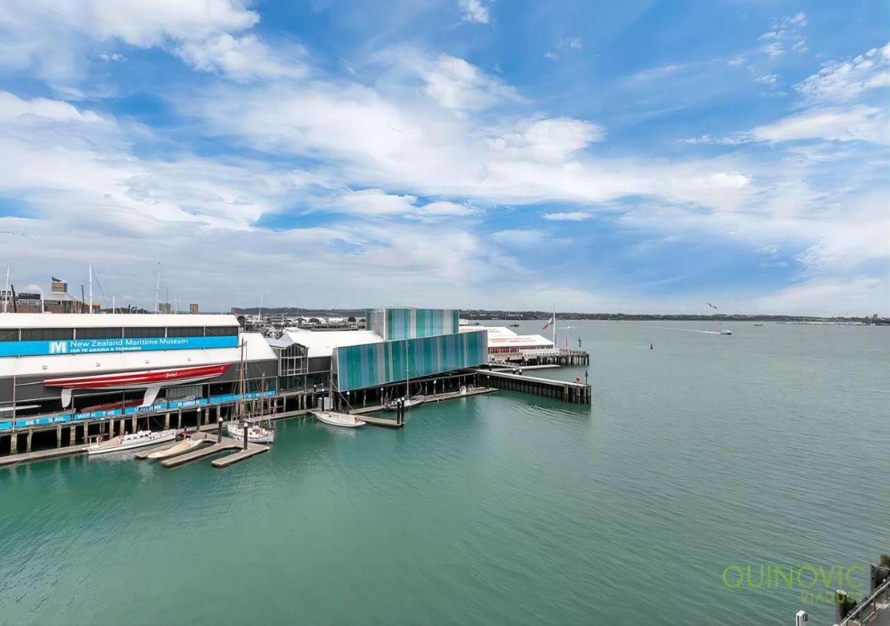 Waterfront Seaview Hotel Apartment - Same Building Block As Auckland Hilton Экстерьер фото