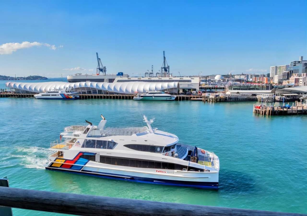Waterfront Seaview Hotel Apartment - Same Building Block As Auckland Hilton Экстерьер фото