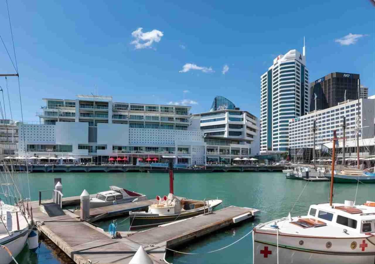 Waterfront Seaview Hotel Apartment - Same Building Block As Auckland Hilton Экстерьер фото