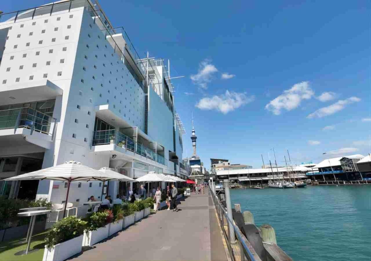 Waterfront Seaview Hotel Apartment - Same Building Block As Auckland Hilton Экстерьер фото